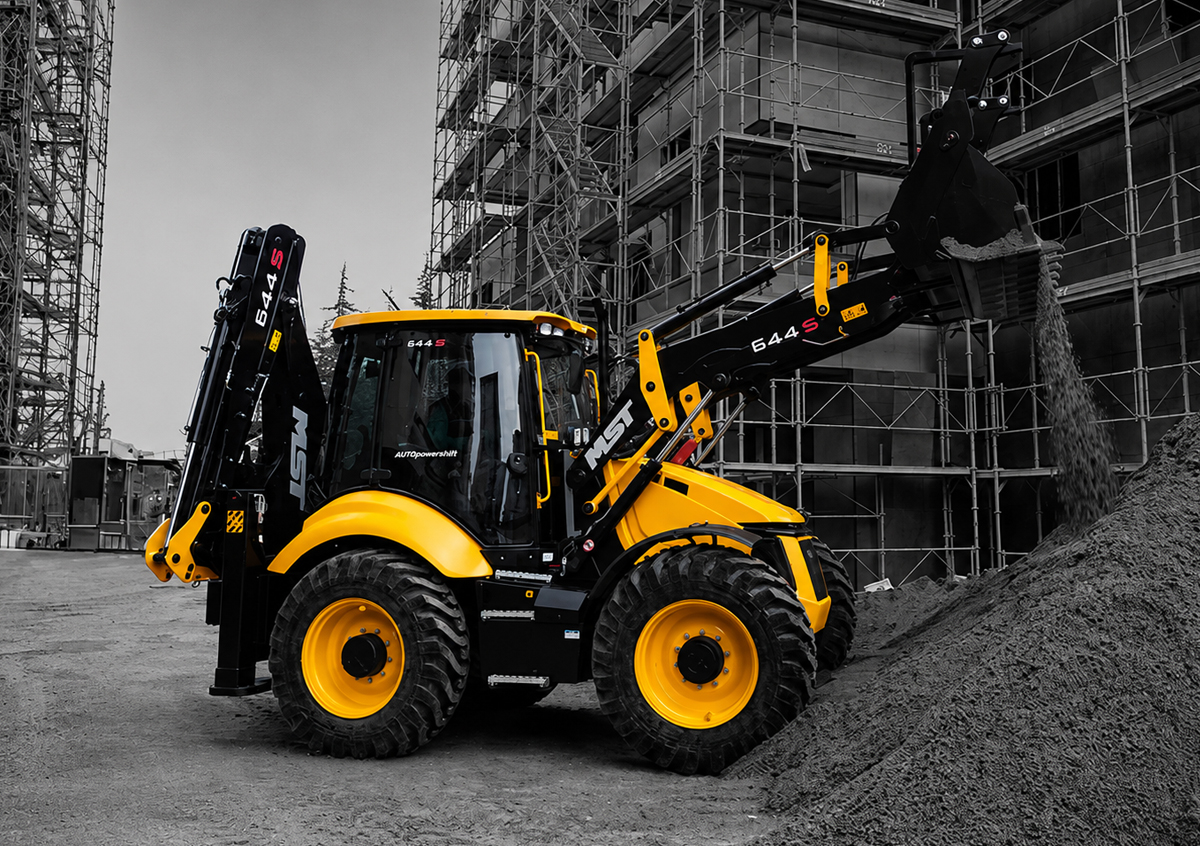 excavator center mst 644 s